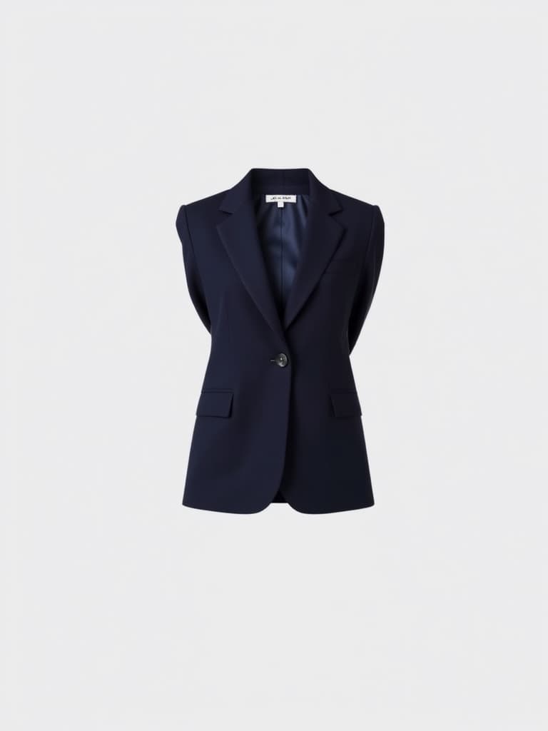 Blazer en laine à un bouton