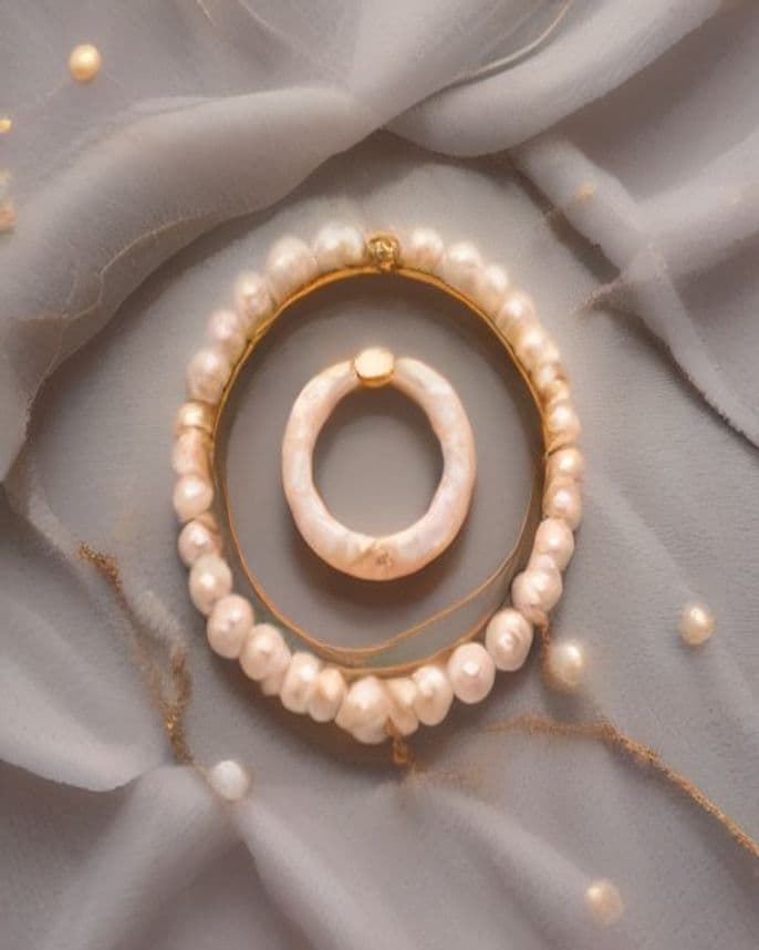 Bracelet de perles de nacre