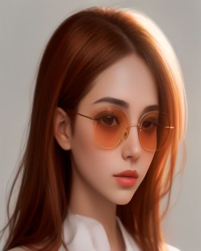 Lunettes de soleil rondes en acétate