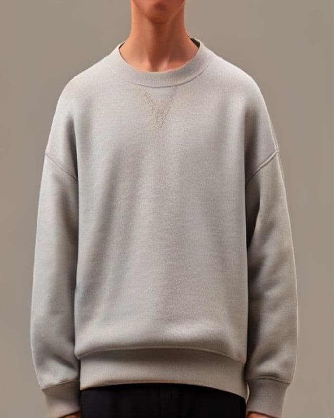 Sweat col rond garçon