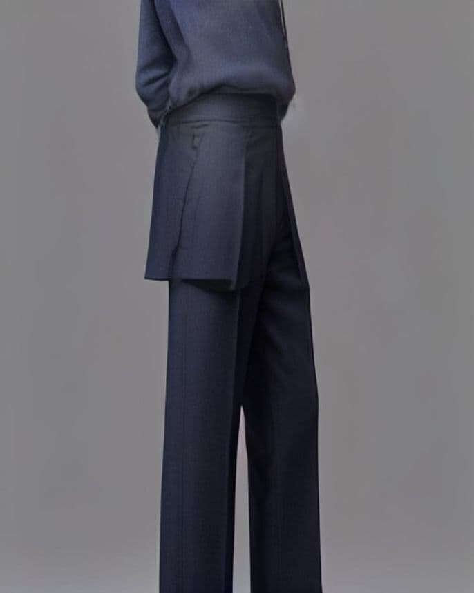 Pantalon habillé à pinces