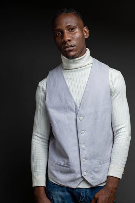 Gilet sans manches en laine