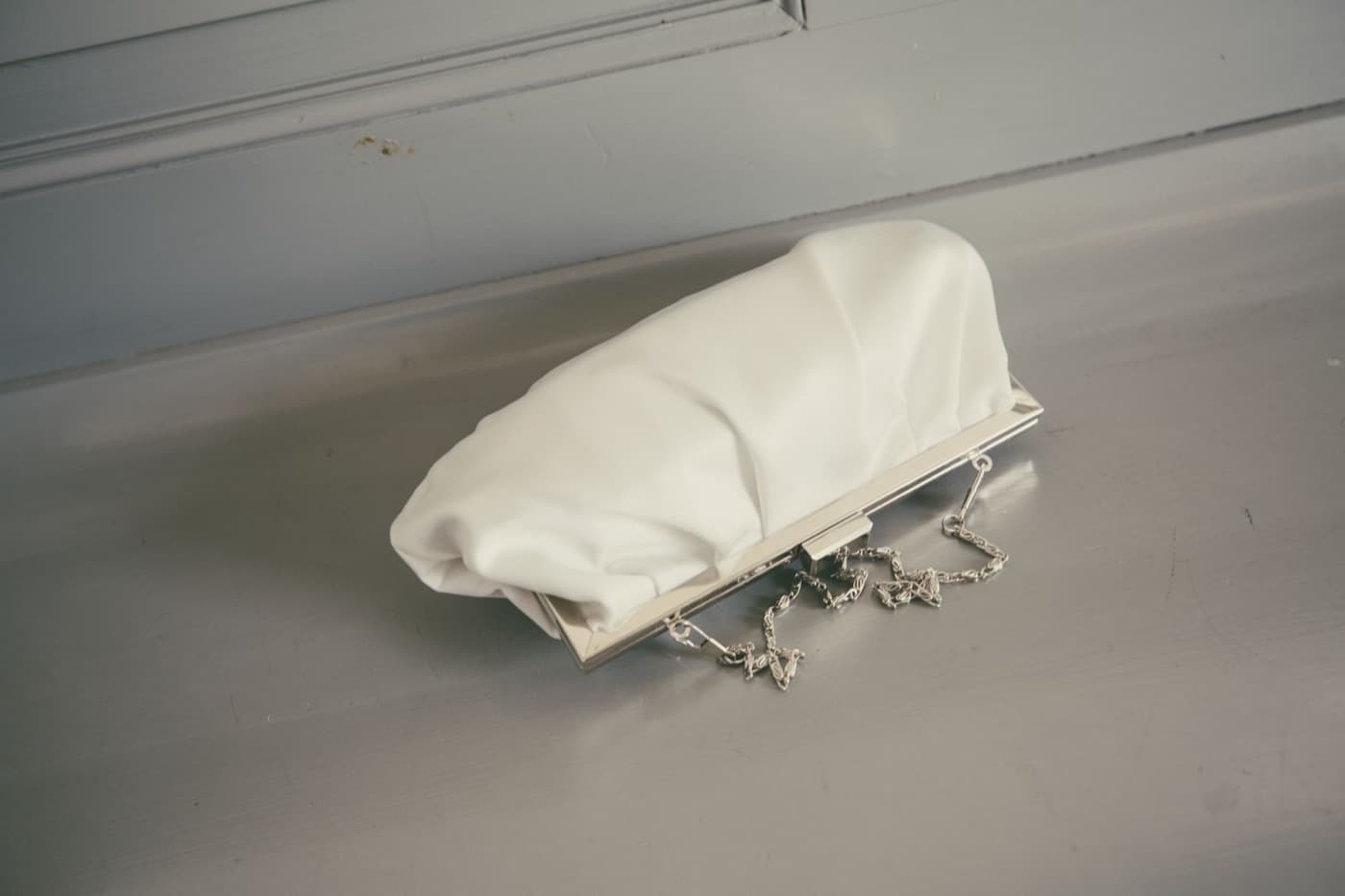Pochette du soir satinée